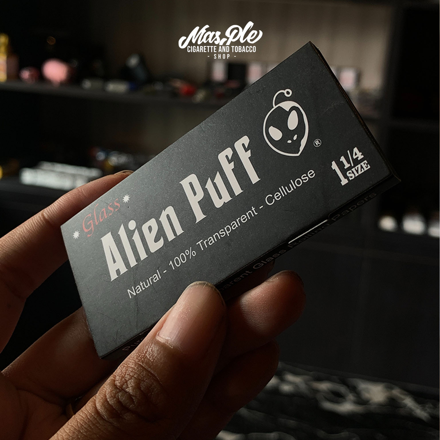 Alien Puff Glass 11/4 Clear
