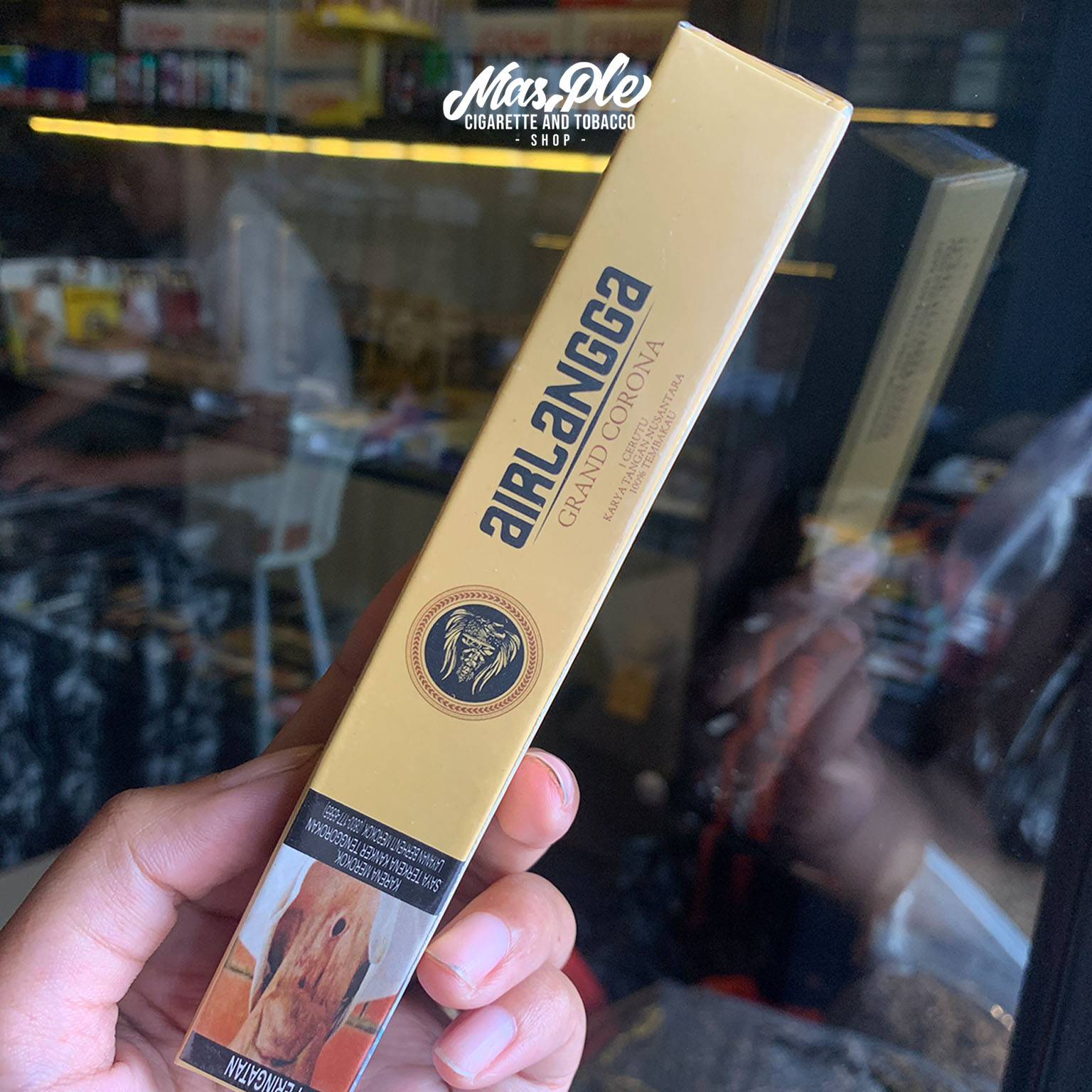 Cerutu Airlangga Grand Corona Single Pack